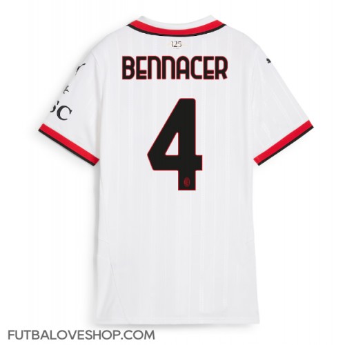 Dres AC Milan Ismael Bennacer #4 Preč pre Ženy 2024-25 Krátky Rukáv